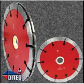 Diteq Double-Stacked Tuck Pointing Blade, 4-1/2" Diameter,  7/8"- 5/8" Arbor